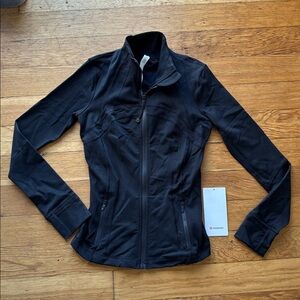 Lululemon define jacket luon black size 4 new with tags